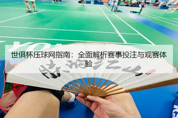 世俱杯压球网指南：全面解析赛事投注与观赛体验